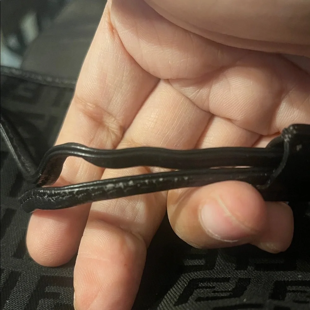 Fendi Black Zucca Print Handbag - Picture 8 of 16